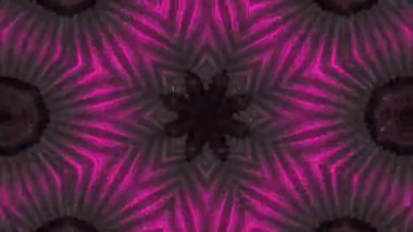 Soyut boya fırça mürekkep patlayabilir formanın düzgün kavramı simetrik desen süs dekoratif Kaleidoscope hareketi geometrik daire ve yıldız şekli