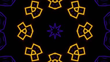 Soyut kaleydoskop arkaplanı. Çoklu renkli kaleydoskop dokusu.