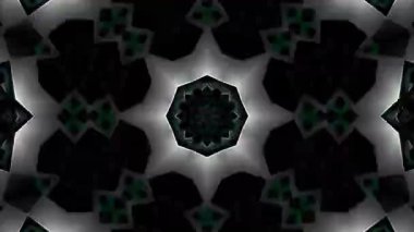 Soyut kaleydoskop arkaplanı. Çok güzel bir çok renkli kaleydoskop. Benzersiz kaleydoskop tasarımı