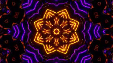 Soyut kaleydoskopik ışıklar arka plan