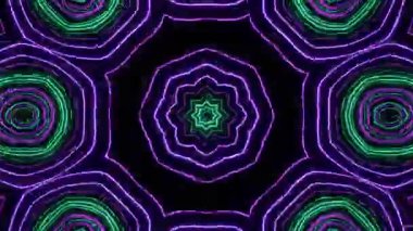 Soyut kaleydoskop arkaplanı. Çoklu renkli kaleydoskop dokusu.