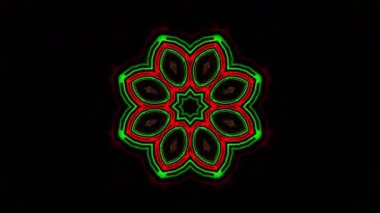 Soyut kaleydoskopik ışıklar arka plan