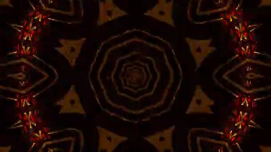 fantezi kaotik renkli fraktal desen. Soyut fraktal şekiller. 3d resimleme arkaplanı veya duvar kağıdı oluşturuluyor