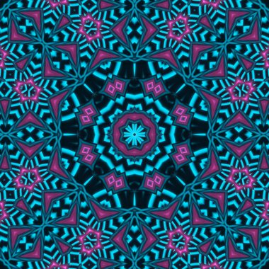 Sorunsuz mozaik sanat desen