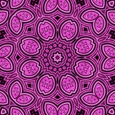 Mandala kusursuz desen. vektör dekoratif arka plan