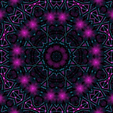 soyut renkli mandala arkaplan görüntüsü