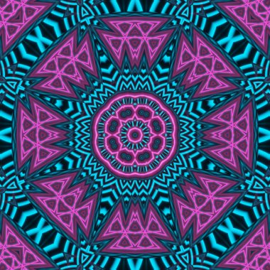 Kusursuz bir düzen, kabile geçmişi. Vektör çizimi. el çizimi soyut sanat