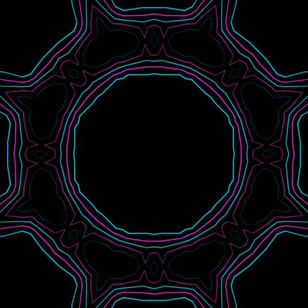 Renkli satırlarla soyut arkaplan