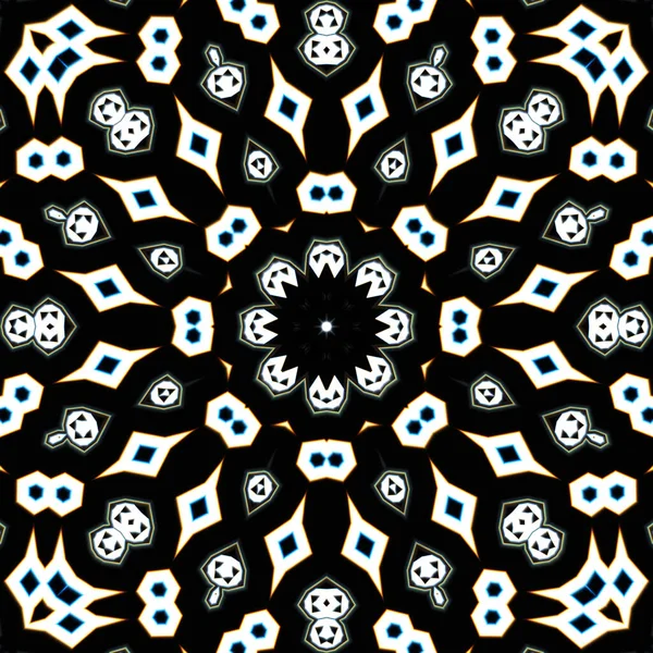 Soyut geometrik şekilli kusursuz desen