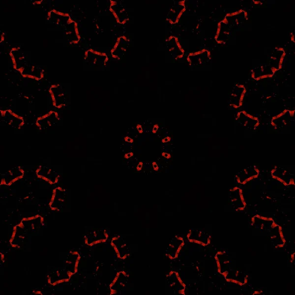 kırmızı ve siyah soyut desen, kaleydoskopik arkaplan.