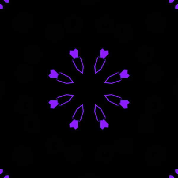 Soyut basit çiçeklerin kusursuz deseni