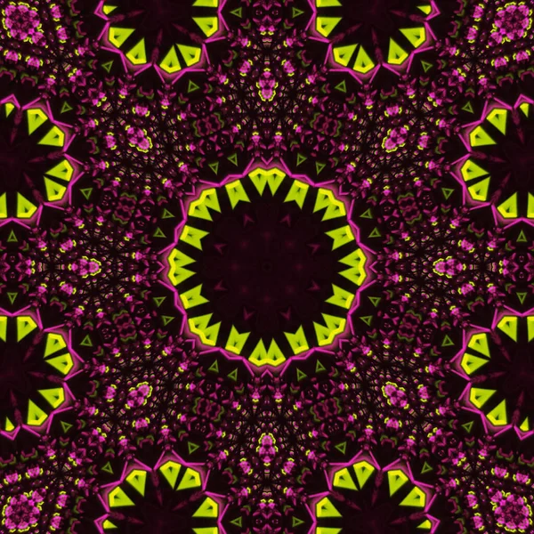 Soyut geometrik arkaplan. Çiçek desenli desen, vektör çizimi