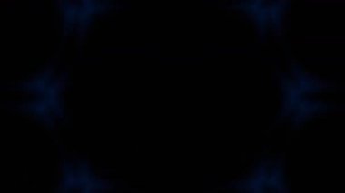 Psikedelik Kaleydoskop Patlaması simetrik kaleydoskop şekilleri patlıyor ve canlı renklerle beatendly döngülerde şekil değiştiriyor