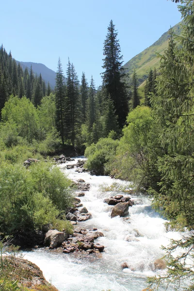 Mountain, mountain Turgen gorge Royalty Free Stock Images