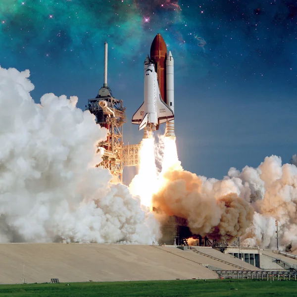 Start der Space-Shuttle-Entdeckung Stockfoto