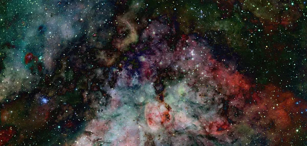 Derin Uzay Görüntünün Elementleri Nasa Tarafından Desteklenmektedir — Stok fotoğraf