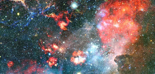 Galaxienhaufen Elemente Dieses Von Der Nasa Bereitgestellten Bildes — Stockfoto