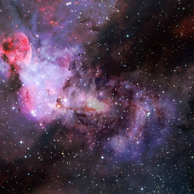 Spiral galaksi. Bu görüntünün elementleri NASA tarafından desteklenmektedir.