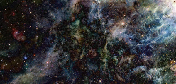 Nebulosa Una Nube Interstellare Polvere Stellare Elementi Questa Immagine Forniti — Foto Stock