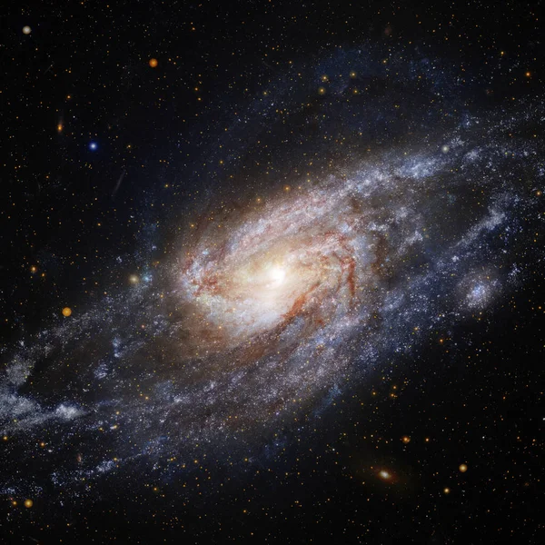 Spiral Galaxy Elements Image Furnished Nasa — Stock Photo, Image