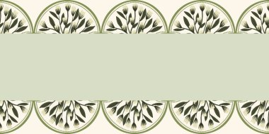 Kapak, Bayrak ve Notlar için Doğa Örnekleri Arka plan İllüstrasyonu. Sonbahar Estetik Arkaplanı. Bitki ve Çiçek Desenli Arkaplan.