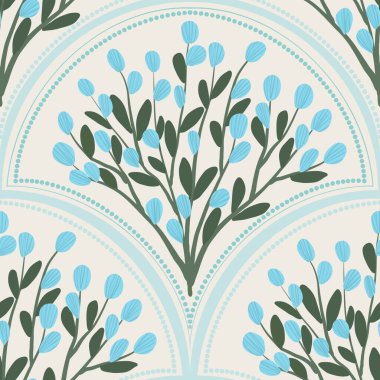 Kapak, Bayrak ve Notlar için Doğa Örnekleri Arka plan İllüstrasyonu. Sonbahar Estetik Arkaplanı. Bitki ve Çiçek Desenli Arkaplan.