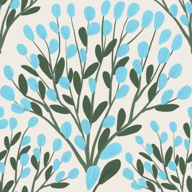 Kapak, Bayrak ve Notlar için Doğa Örnekleri Arka plan İllüstrasyonu. Sonbahar Estetik Arkaplanı. Bitki ve Çiçek Desenli Arkaplan.