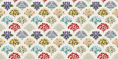 Kapak, Bayrak ve Notlar için Doğa Örnekleri Arka plan İllüstrasyonu. Sonbahar Estetik Arkaplanı. Bitki ve Çiçek Desenli Arkaplan.