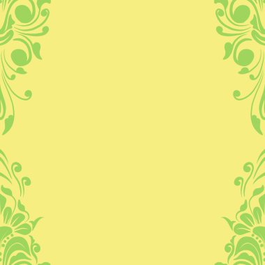 Damask Nature Pattern Background Illustration For Cover, Banner, Notes. Aesthetic Background. Damask Pattern Background. Seamless background. 