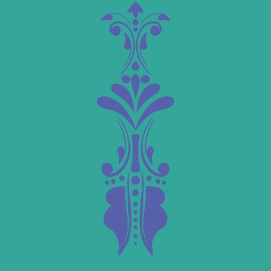 Damask Nature Pattern Background Illustration For Cover, Banner, Notes. Aesthetic Background. Damask Pattern Background. Seamless background. 