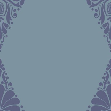 Damask Nature Pattern Background Illustration For Cover, Banner, Notes. Aesthetic Background. Damask Pattern Background. Seamless background. 