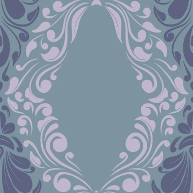 Damask Nature Pattern Background Illustration For Cover, Banner, Notes. Aesthetic Background. Damask Pattern Background. Seamless background. 
