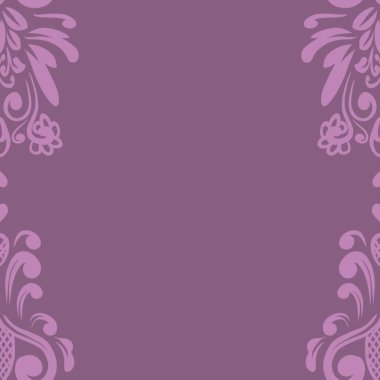 Damask Nature Pattern Background Illustration For Cover, Banner, Notes. Aesthetic Background. Damask Pattern Background. Seamless background. 