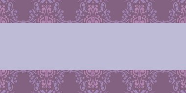 Damask Nature Pattern Background Illustration For Cover, Banner, Notes. Aesthetic Background. Damask Pattern Background. Seamless background. 
