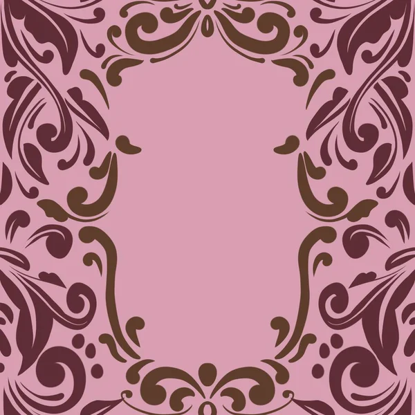 Damask Nature Pattern Background Illustration For Cover, Banner, Notes. Aesthetic Background. Damask Pattern Background. Seamless background. 