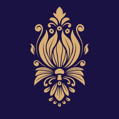 Damask Nature Pattern Background Illustration For Cover, Banner, Notes. Aesthetic Background. Damask Pattern Background. Seamless background. 