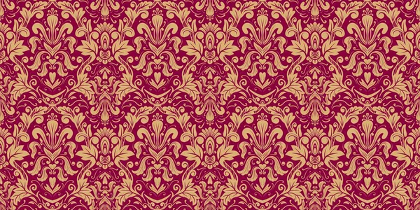 Damask Nature Pattern Background Illustration For Cover, Banner, Notes. Aesthetic Background. Damask Pattern Background. Seamless background. 