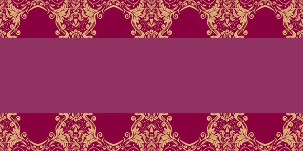 Damask Nature Pattern Background Illustration For Cover, Banner, Notes. Aesthetic Background. Damask Pattern Background. Seamless background. 