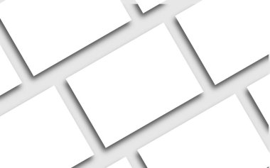 A3 beyaz sayfa dergiler, posterler, afişler, reklamlar ve tasarım ihtiyaçları için modelleme.