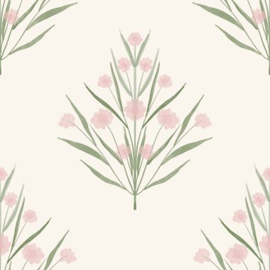 Kusursuz suluboya kapaklar, notlar, yumuşak arkaplan renkleri için eşsiz çiçek desenli arka plan. Suluboya sanat eseri. Çiçek sapı. Renkli çiçek.