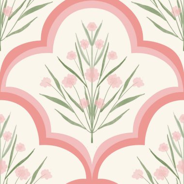 Kusursuz suluboya kapaklar, notlar, yumuşak arkaplan renkleri için eşsiz çiçek desenli arka plan. Suluboya sanat eseri. Çiçek sapı. Renkli çiçek.