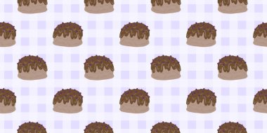 Sıcak ve lezzetli içeceklerle dolu bardaklar. Çikolata, kahve, kakao ve kremalı fincanlar çizilmiş. Karalama kış mevsimlik elementleri beyaza izole edilmiş tasarım için. Samimi El çizimi. Desen Tasarım İllüstrasyonu.