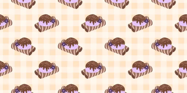 Sıcak ve lezzetli içeceklerle dolu bardaklar. Çikolata, kahve, kakao ve kremalı fincanlar çizilmiş. Karalama kış mevsimlik elementleri beyaza izole edilmiş tasarım için. Samimi El çizimi. Desen Tasarım İllüstrasyonu.