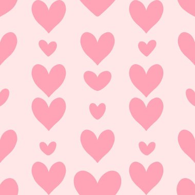 Kalp Düzeni Tasarımı. Pembe Desen Arkaplan Tasarımı. Aşk ve G yft Tasarımı