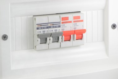 Otomatik elektrik ev kullanımı beyaz