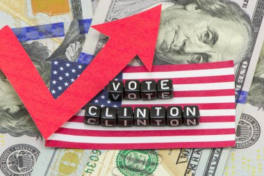 Clinton bir kavram olarak büyüyen için oy