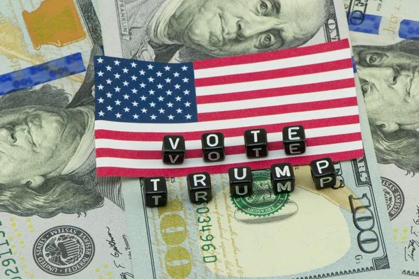 Arka plan Trump'ın sözcükler için oy