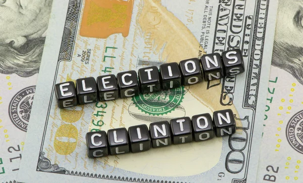 Başkan Clinton Doları kompozisyona seçili