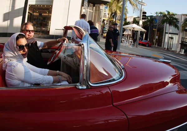 beverly hills concours adlı klasik Amerikan otomobil d zerafet araba Fuarı 6/23/2016