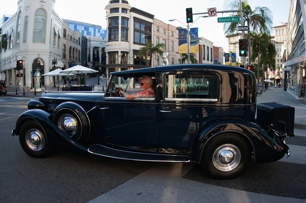 Klasik Amerikan arabası. 